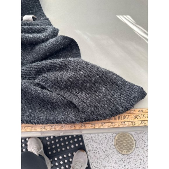 Sleeping on Snow Anthropologie Primula Cocoon Cardigan Womens S Gray Wool Blend - Picture 8 of 8